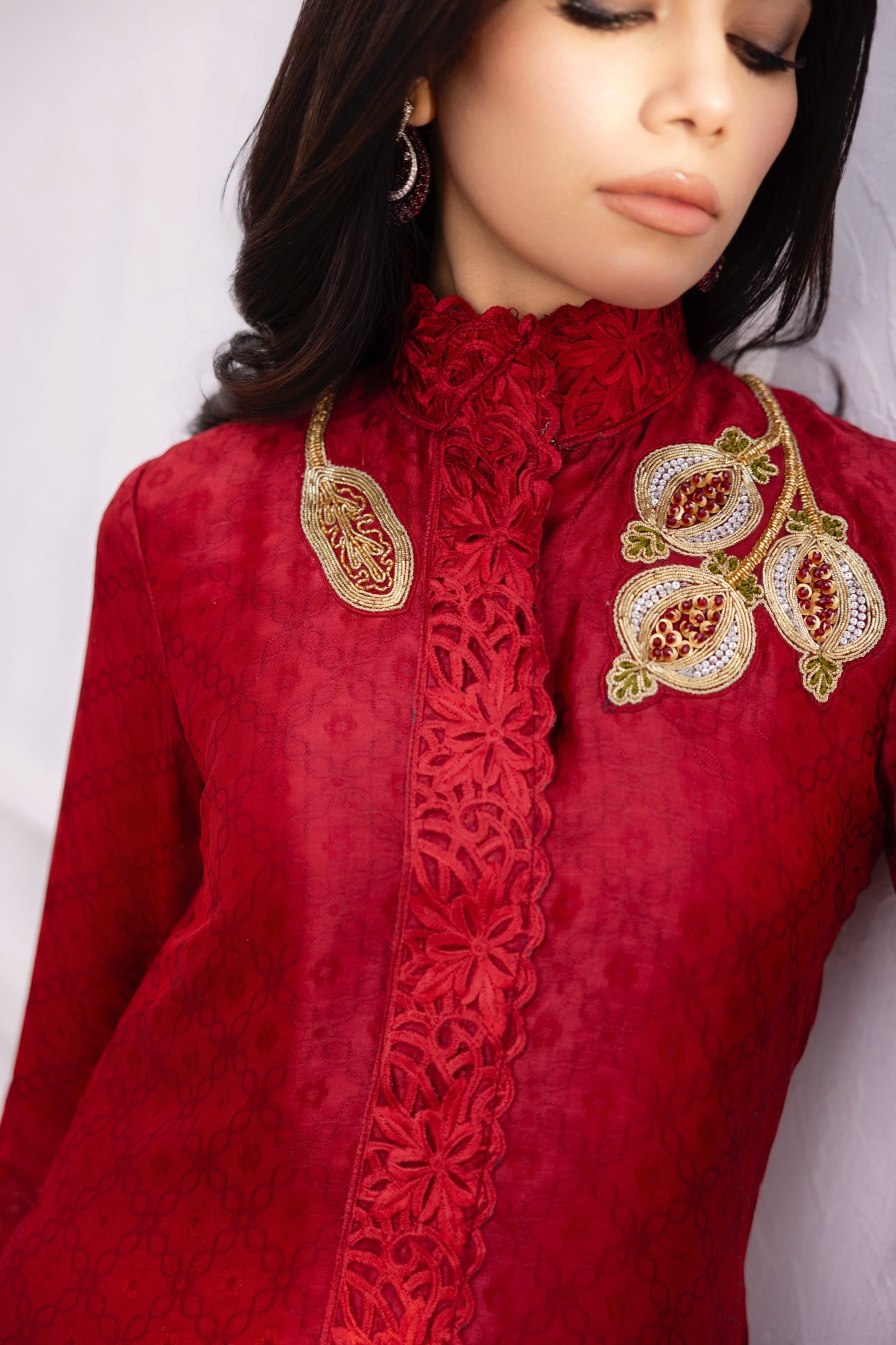 Pomè Shirt & Dupatta